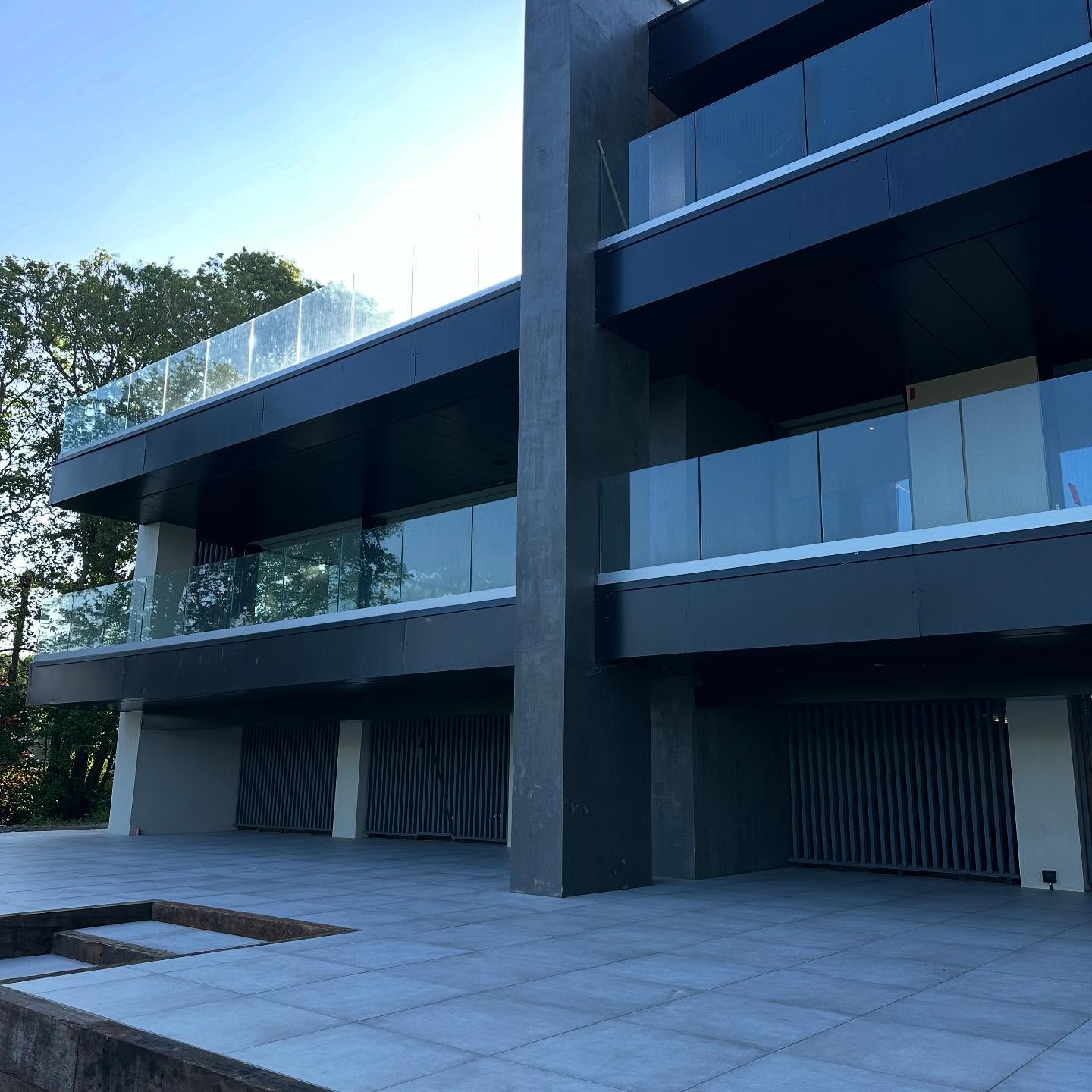 A riverside terrace project in Chester — Manchester Balustrades installation